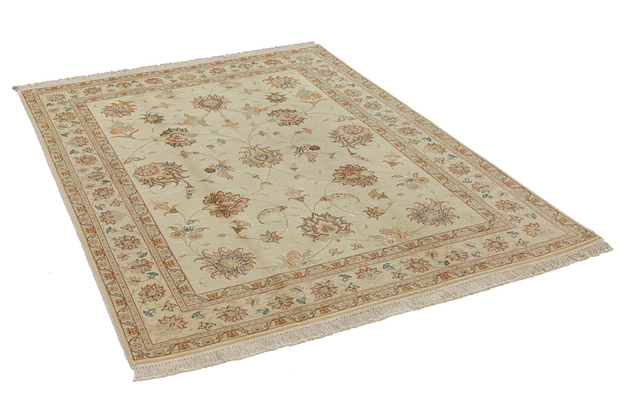 Tabriz Perzisch Tapijt 216x155 - Afbeelding 1