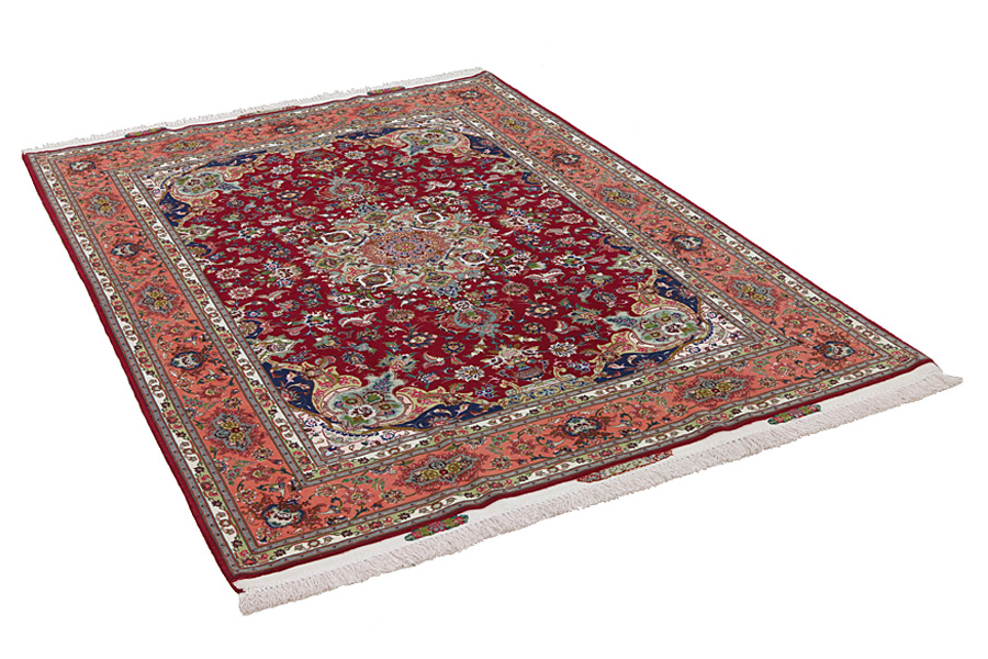 Tabriz Perzisch Tapijt 211x152 - Afbeelding 1