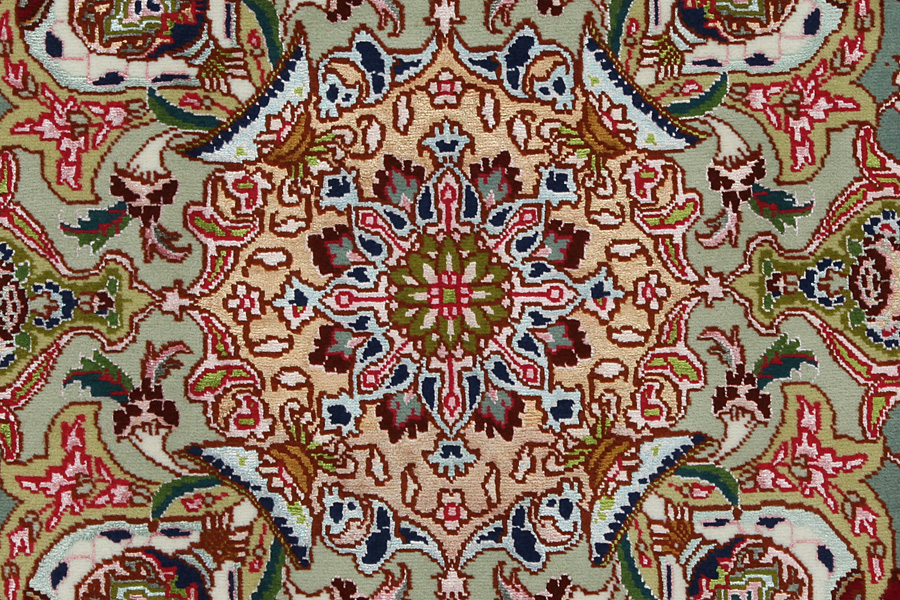 Tabriz Perzisch Tapijt 211x152 - Afbeelding 7