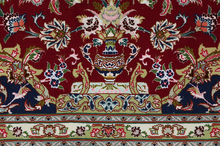 Tabriz Perzisch Tapijt 211x152 - Afbeelding 9