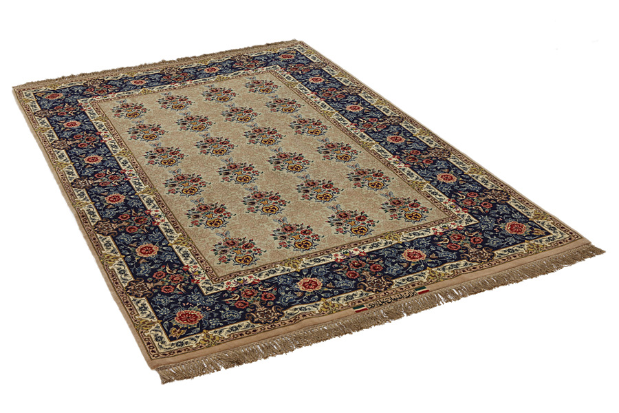 Isfahan Perzisch Tapijt 214x140 - Afbeelding 1
