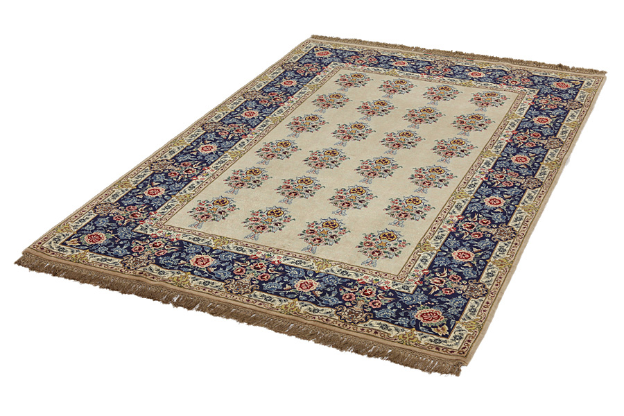 Isfahan Perzisch Tapijt 214x140 - Afbeelding 2