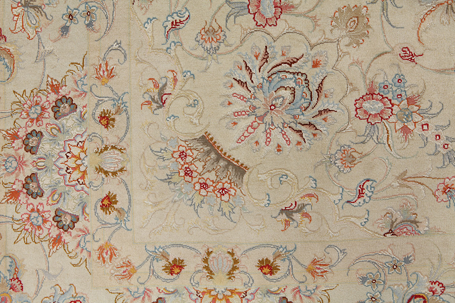Tabriz Perzisch Tapijt 312x202 - Afbeelding 7
