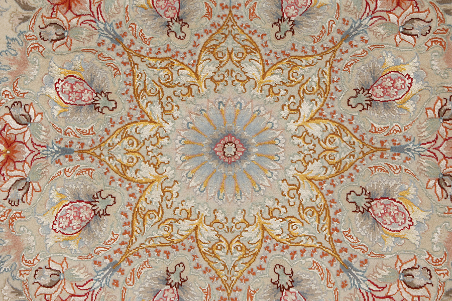Tabriz Perzisch Tapijt 312x202 - Afbeelding 8