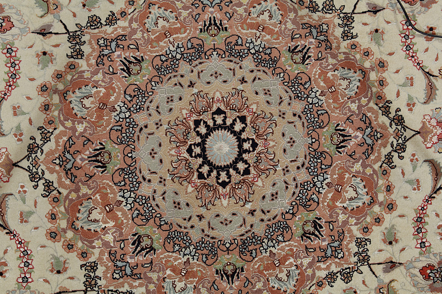 Tabriz Perzisch Tapijt 295x205 - Afbeelding 7