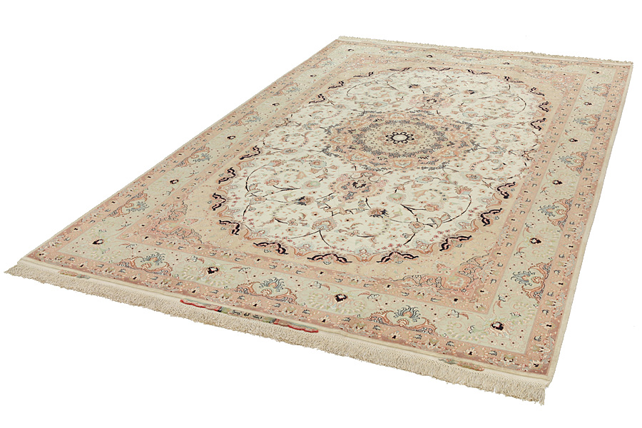 Tabriz Perzisch Tapijt 305x203 - Afbeelding 2