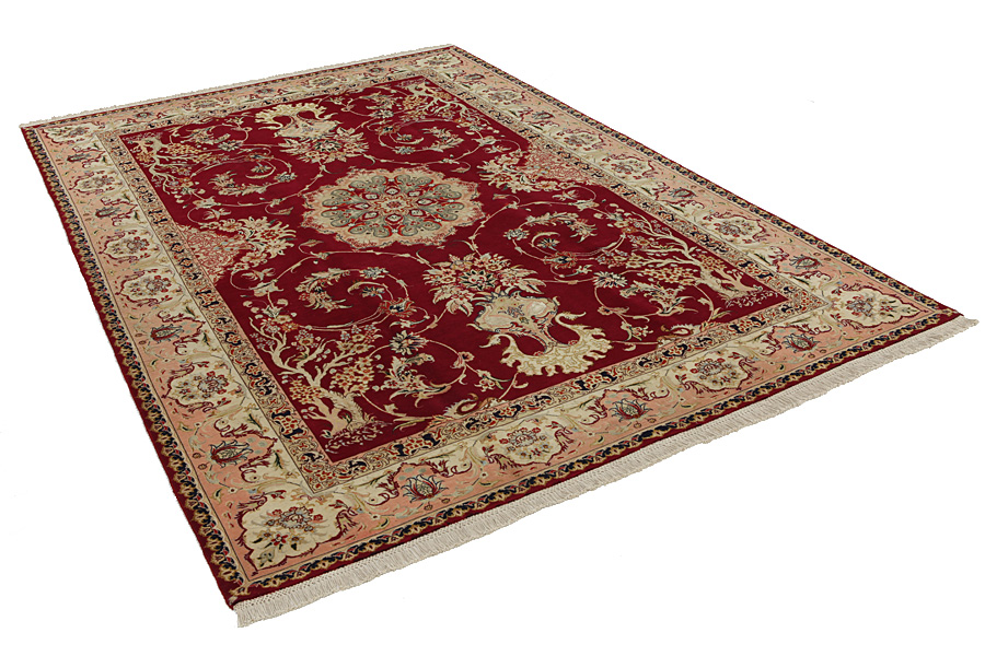 Tabriz Perzisch Tapijt 298x198 - Afbeelding 1