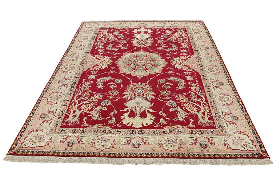 Tabriz Perzisch Tapijt 298x198 - Afbeelding 3