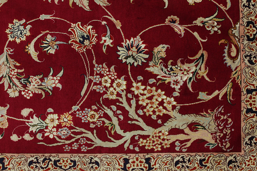 Tabriz Perzisch Tapijt 298x198 - Afbeelding 6