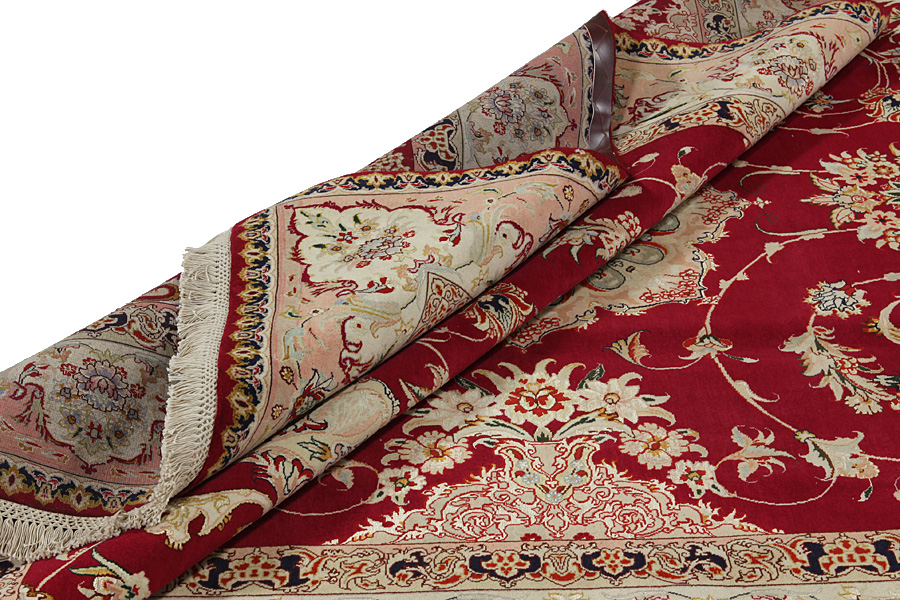 Tabriz Perzisch Tapijt 298x198 - Afbeelding 12