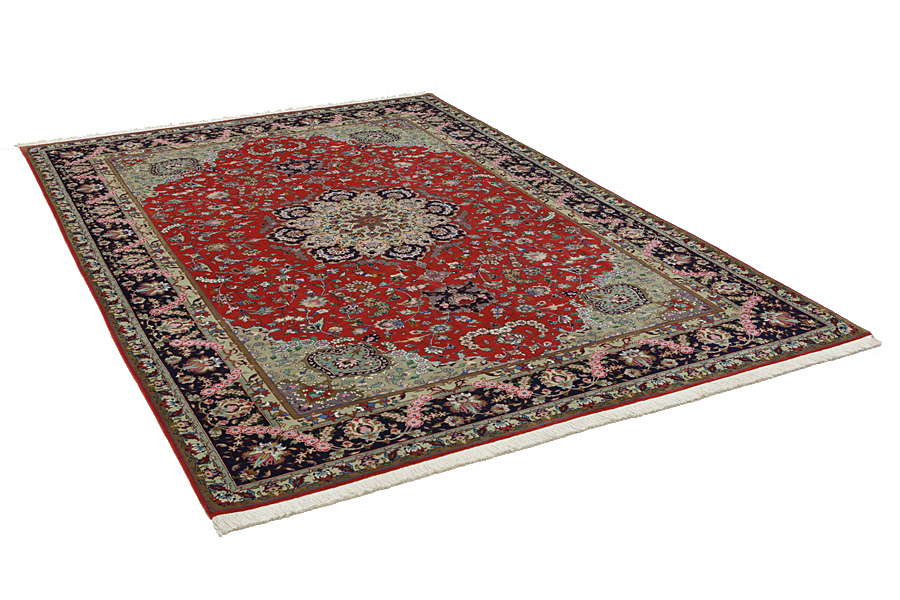 Tabriz Perzisch Tapijt 305x205 - Afbeelding 1