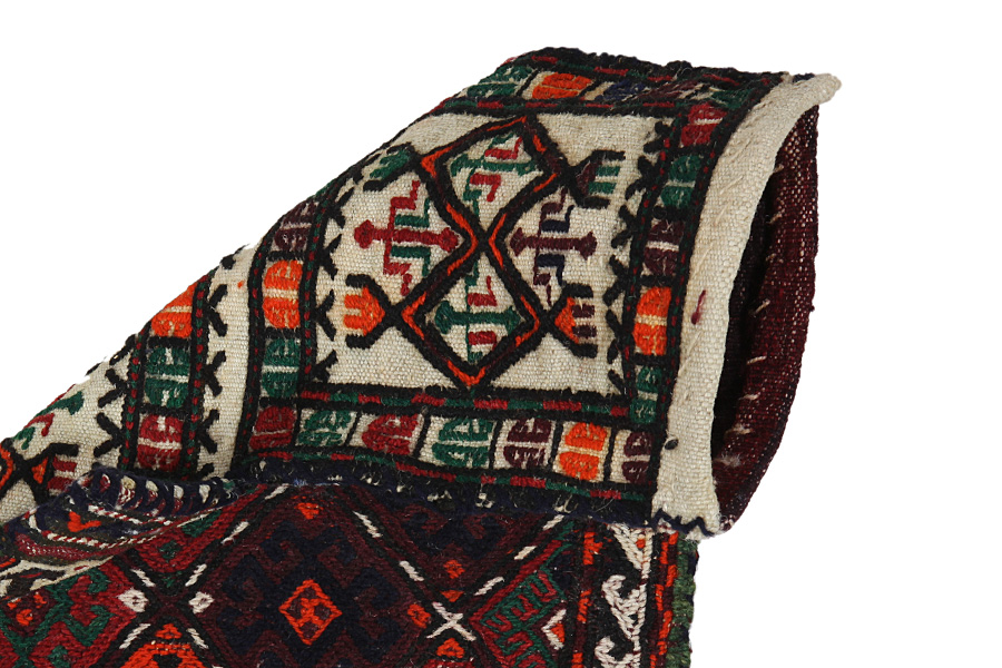 Afshar - Zadeltas Perzisch Tapijt 43x32 - Afbeelding 2