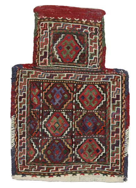 Qashqai - Zadeltas Perzisch Tapijt 48x32