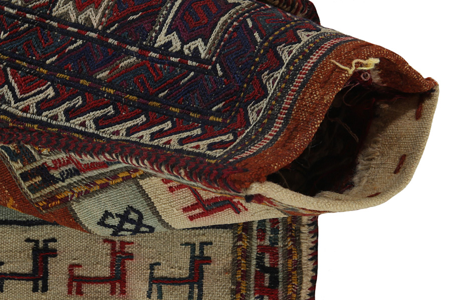 Qashqai - Zadeltas Perzisch Tapijt 51x36 - Afbeelding 2