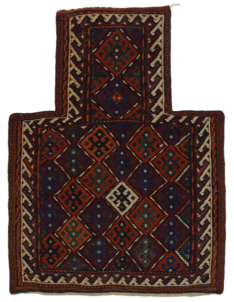 Qashqai - Zadeltas Perzisch Tapijt 53x40