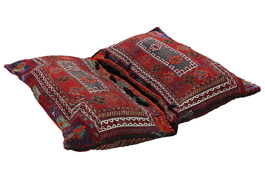 Lori - Zadeltas Perzisch Tapijt 125x101 - Afbeelding 3