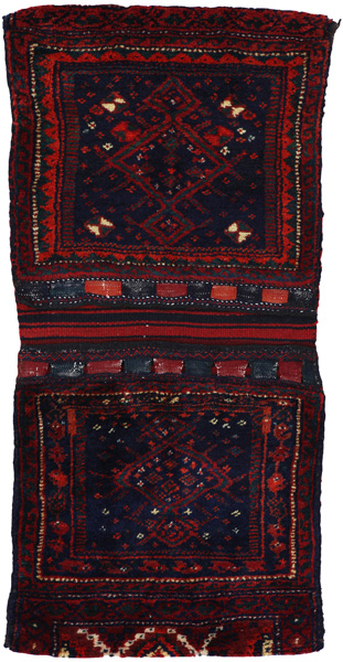 Jaf - Zadeltas Perzisch Tapijt 119x56