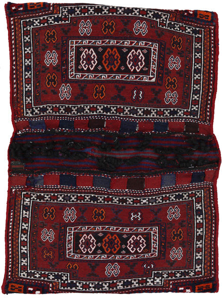 Jaf - Zadeltas Perzisch Tapijt 140x98