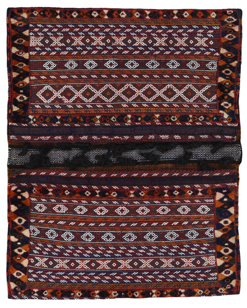 Jaf - Zadeltas Perzisch Tapijt 117x93