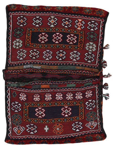 Jaf - Zadeltas Perzisch Tapijt 129x85