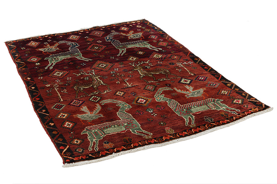 Lori - Gabbeh Perzisch Tapijt 206x143 - Afbeelding 1