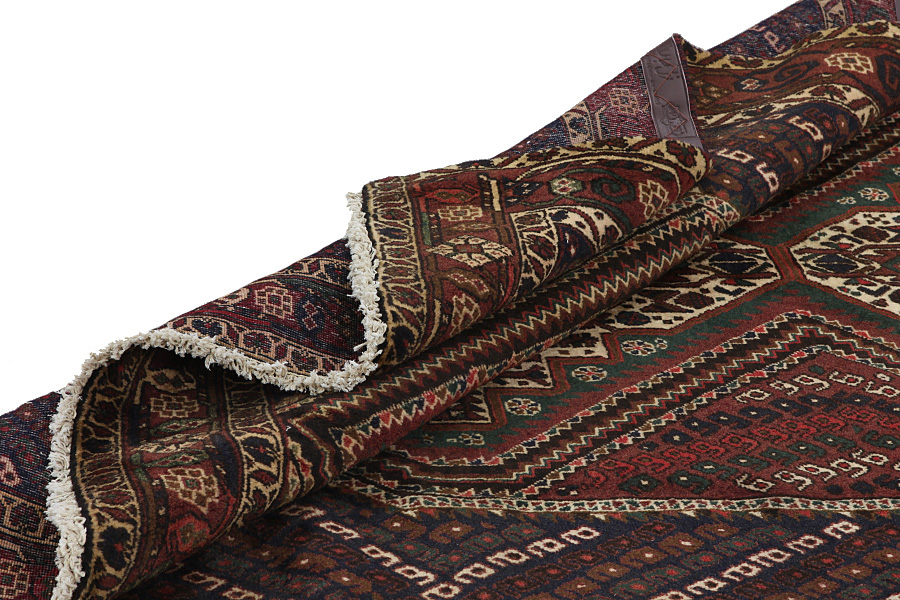 SahreBabak - Afshar Perzisch Tapijt 194x133 - Afbeelding 5