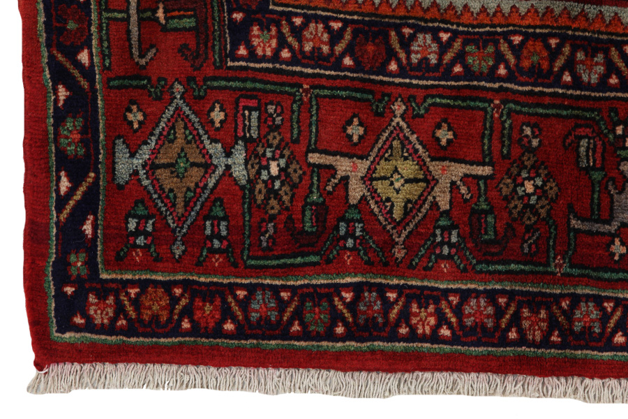 Bidjar - Kurdi Perzisch Tapijt 316x150 - Afbeelding 5