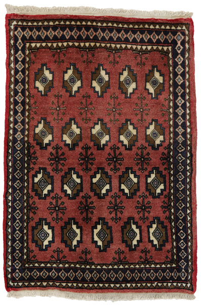 Bokhara - Turkaman Perzisch Tapijt 90x63