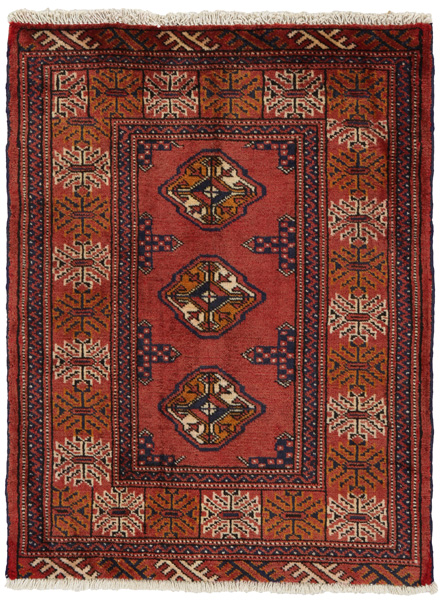 Bokhara - Turkaman Perzisch Tapijt 90x68