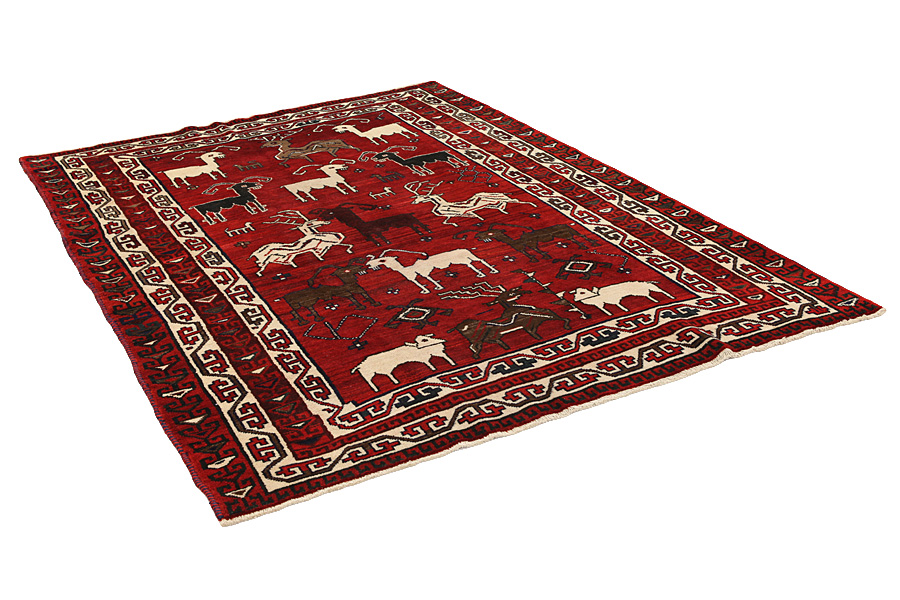 Afshar - Sirjan Perzisch Tapijt 275x200 - Afbeelding 1