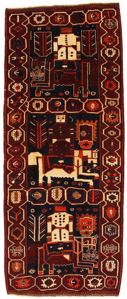 Bakhtiari - Qashqai Perzisch Tapijt 349x143