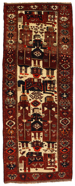 Bakhtiari - Lori Perzisch Tapijt 393x150