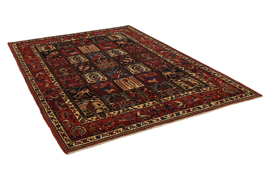 Bakhtiari - Garden Perzisch Tapijt 318x215 - Afbeelding 1