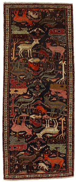 Bidjar - Kurdi Perzisch Tapijt 303x122