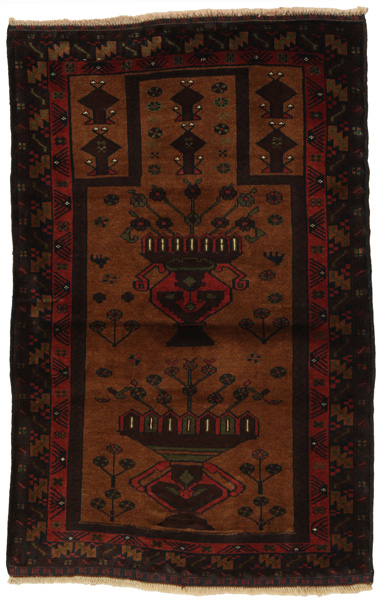 Beluch - Turkaman Perzisch Tapijt 131x84