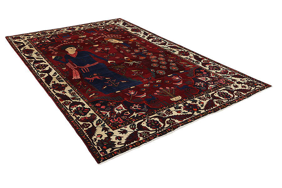 Bidjar - Kurdi Perzisch Tapijt 307x203 - Afbeelding 1