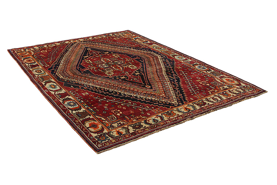 Qashqai - Shiraz Perzisch Tapijt 290x208 - Afbeelding 1