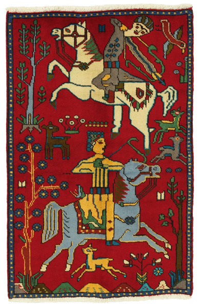 Bidjar - Kurdi Perzisch Tapijt 143x94