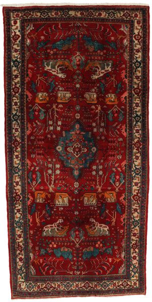 Koliai - Kurdi Perzisch Tapijt 334x157