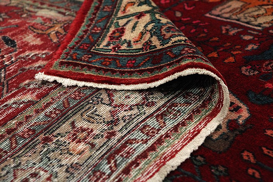 Koliai - Kurdi Perzisch Tapijt 334x157 - Afbeelding 4