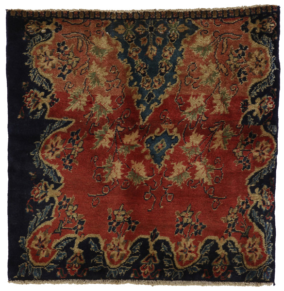 Bidjar - Ornak Perzisch Tapijt 84x82