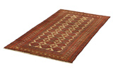Turkaman - old Perzisch Tapijt 205x100 - Afbeelding 2