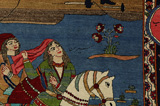 Kashan - old Perzisch Tapijt 205x136 - Afbeelding 8