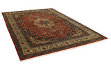 Qum Perzisch Tapijt 355x252 - Afbeelding 1