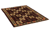 Gabbeh - Bakhtiari Perzisch Tapijt 214x144 - Afbeelding 1