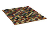 Gabbeh - Bakhtiari Perzisch Tapijt 129x102 - Afbeelding 1