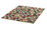 Gabbeh - Bakhtiari Perzisch Tapijt 129x102 - Afbeelding 2