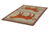 Gabbeh - Qashqai Perzisch Tapijt 196x122 - Afbeelding 2