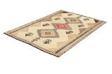 Gabbeh - old Perzisch Tapijt 197x126 - Afbeelding 2