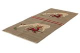 Gabbeh - Qashqai Perzisch Tapijt 244x107 - Afbeelding 2